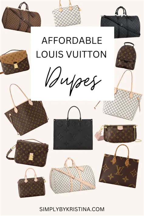 louis vuitton dupe alternatives